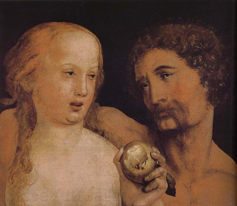 Hans Holbein Adam and Eve Norge oil painting art